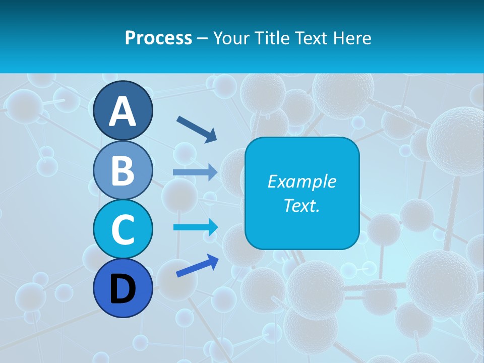 Molecule Web Molecular PowerPoint Template