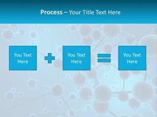 Molecule Web Molecular PowerPoint Template