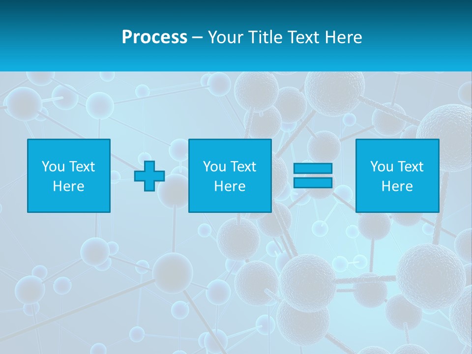 Molecule Web Molecular PowerPoint Template