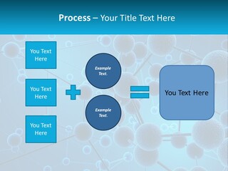 Molecule Web Molecular PowerPoint Template