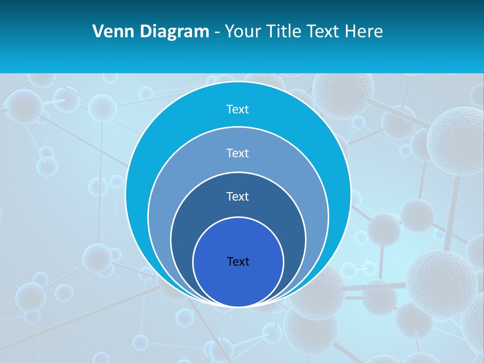Molecule Web Molecular PowerPoint Template