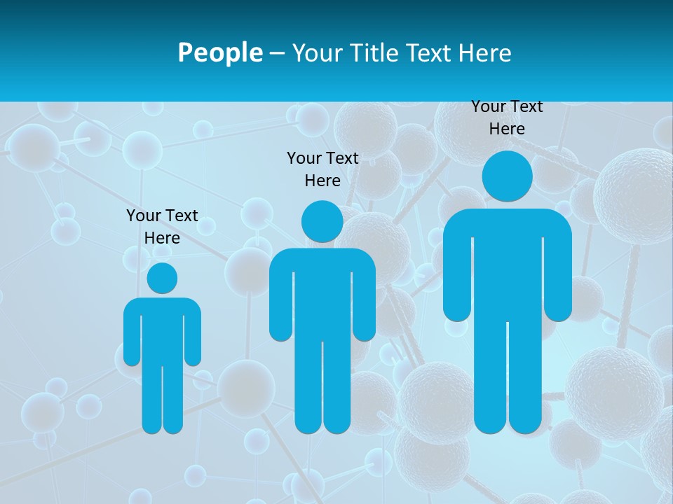 Molecule Web Molecular PowerPoint Template