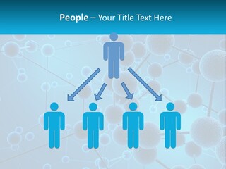 Molecule Web Molecular PowerPoint Template