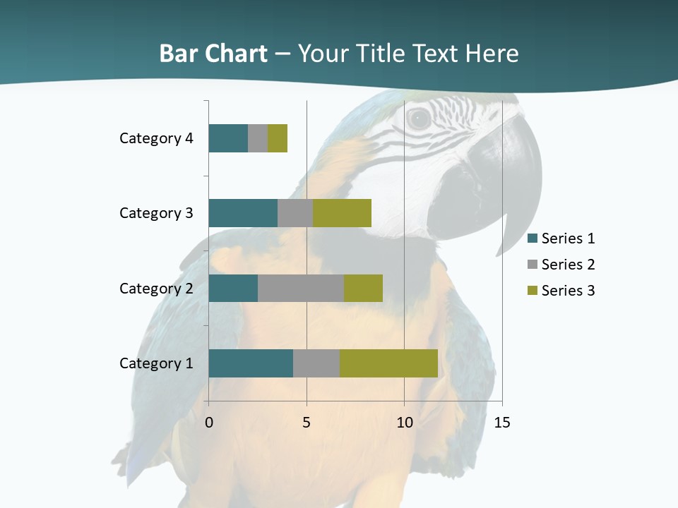 Blue Animal View PowerPoint Template