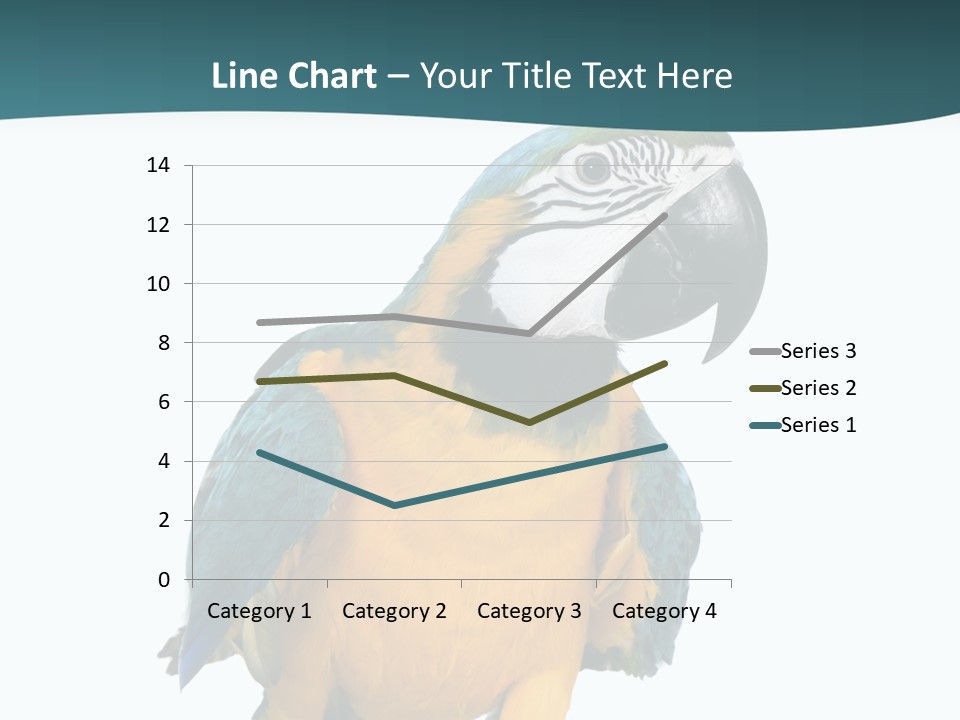 Blue Animal View PowerPoint Template
