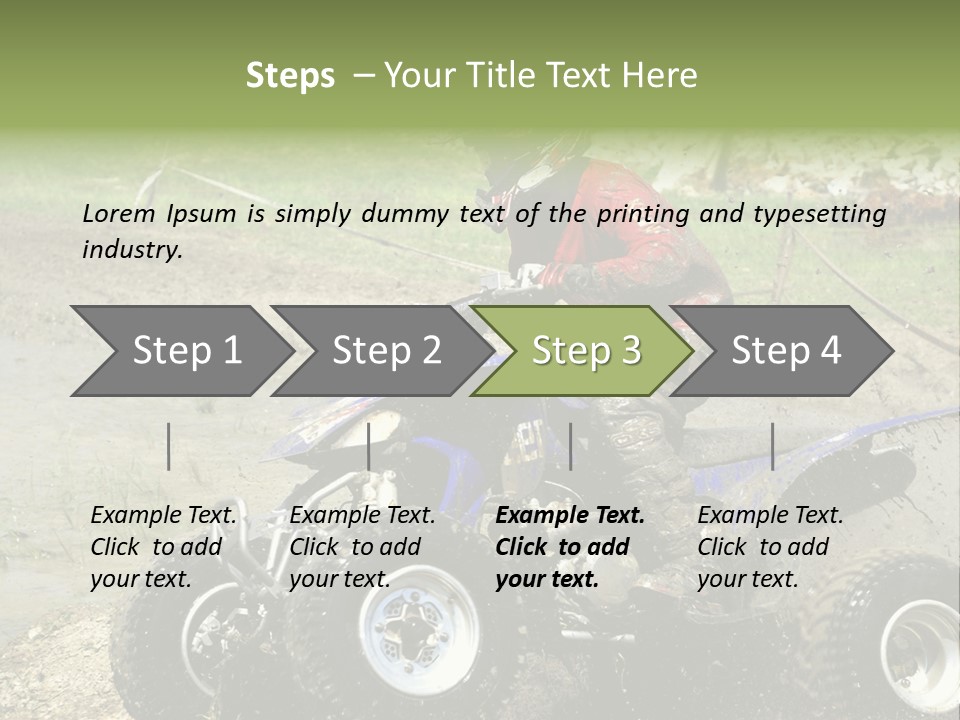 Winning Moving Outdoors PowerPoint Template
