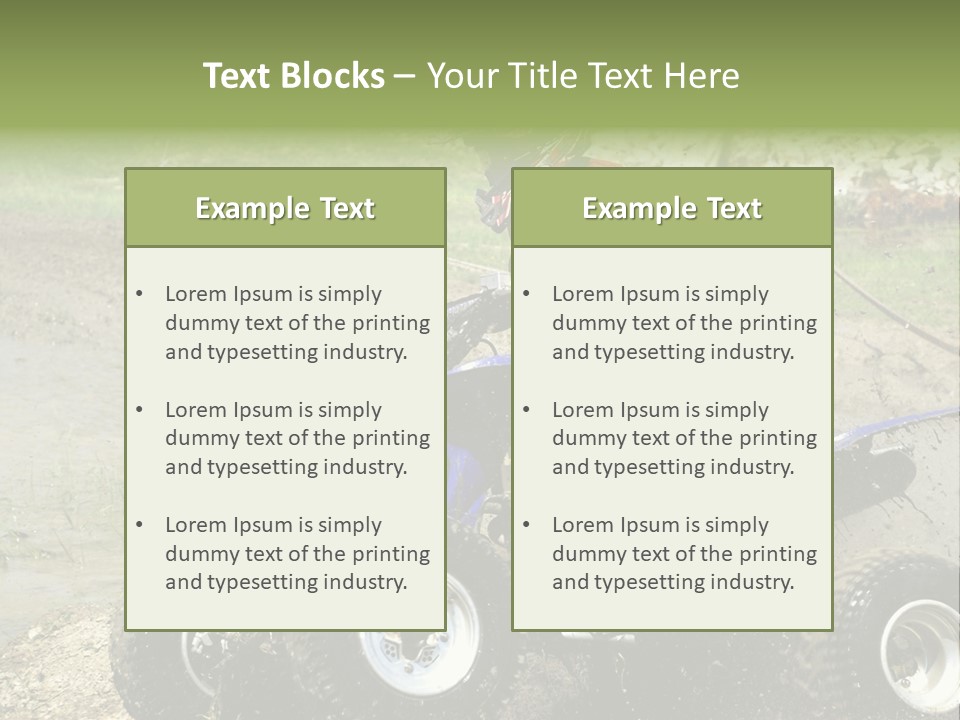 Winning Moving Outdoors PowerPoint Template