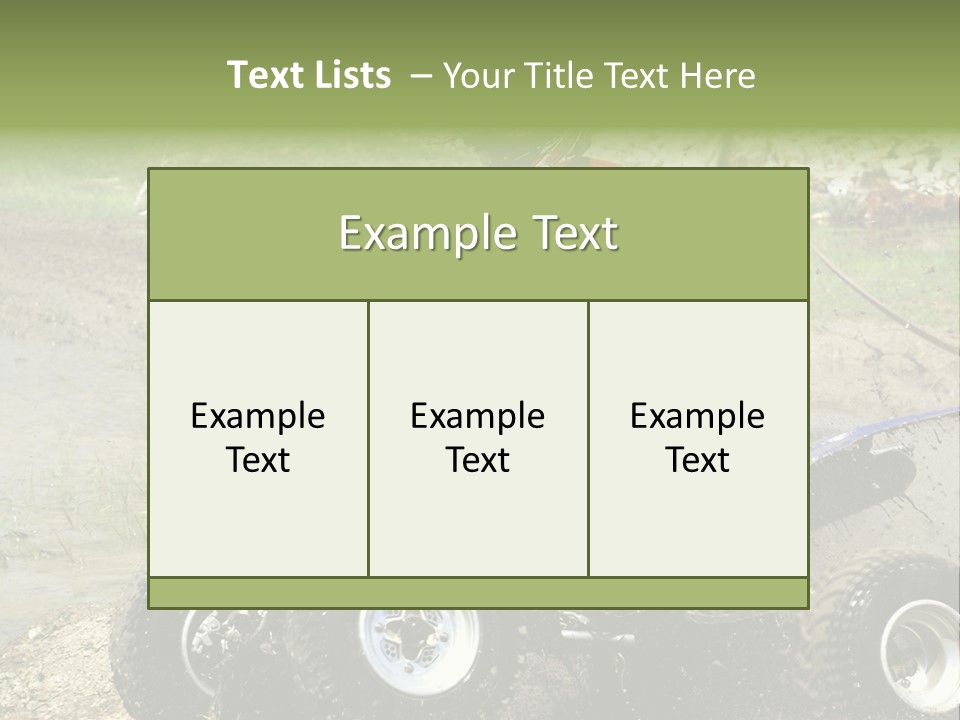 Winning Moving Outdoors PowerPoint Template