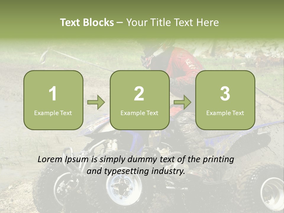 Winning Moving Outdoors PowerPoint Template