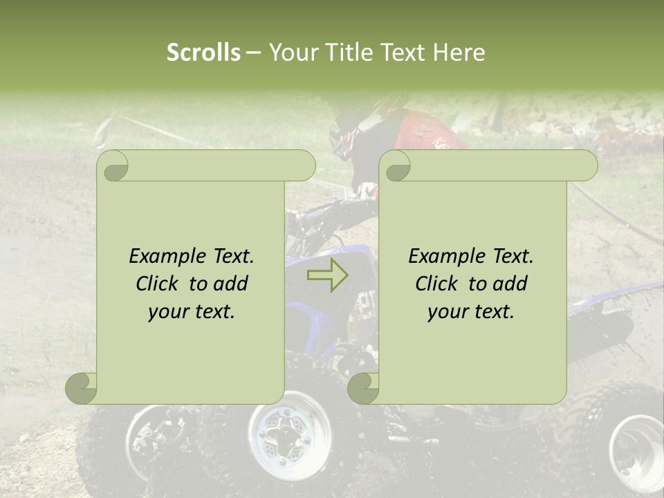 Winning Moving Outdoors PowerPoint Template