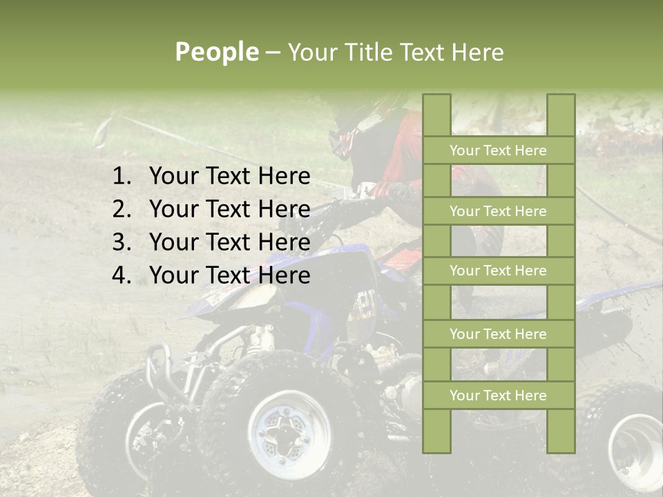 Winning Moving Outdoors PowerPoint Template