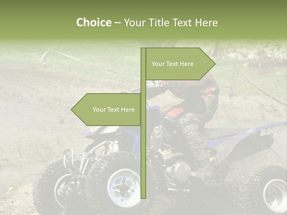Winning Moving Outdoors PowerPoint Template