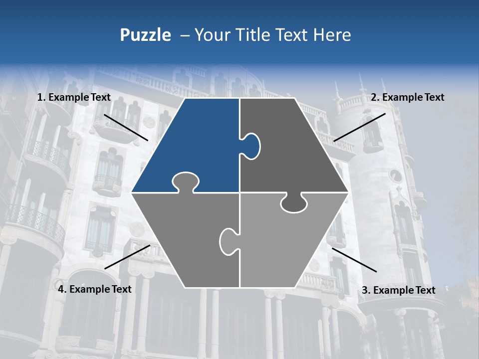 Vacation Center Spain PowerPoint Template