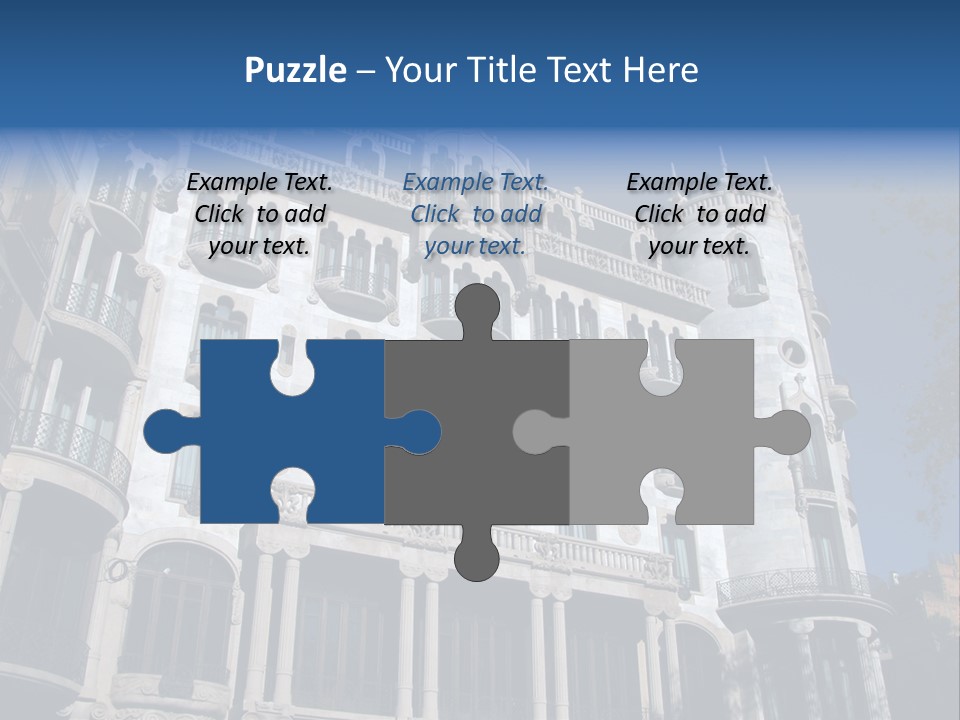 Vacation Center Spain PowerPoint Template