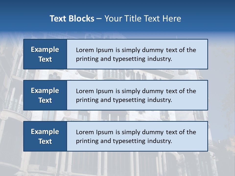 Vacation Center Spain PowerPoint Template