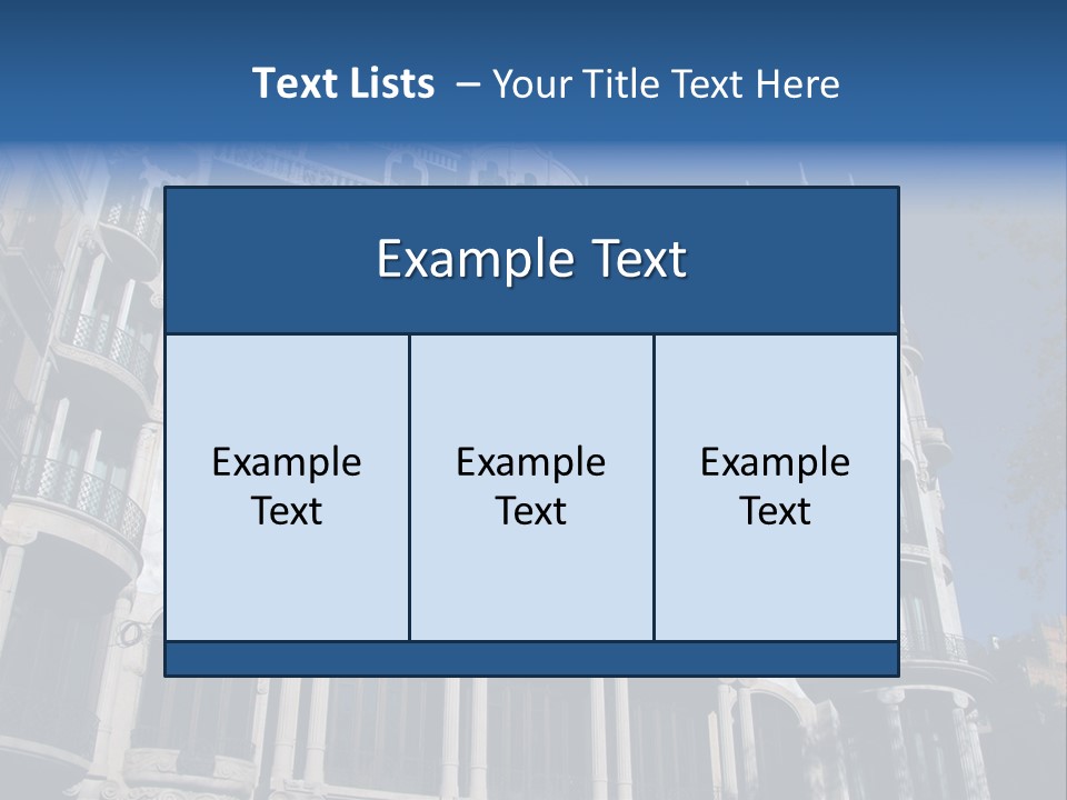 Vacation Center Spain PowerPoint Template