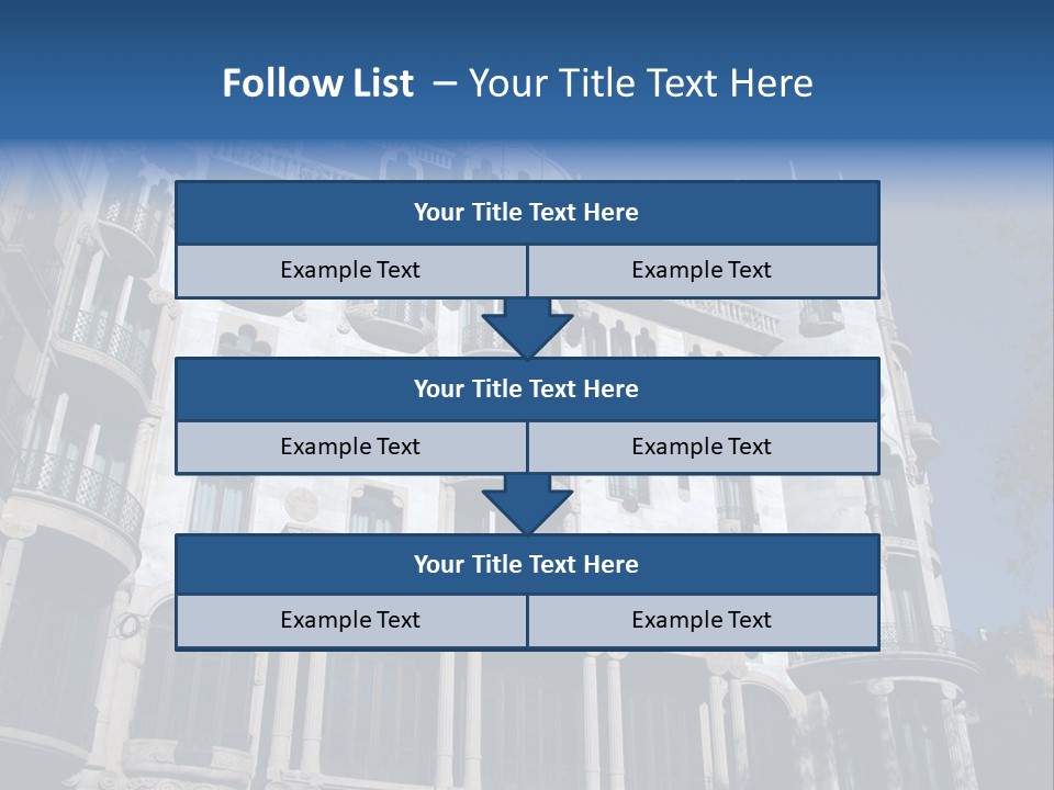 Vacation Center Spain PowerPoint Template