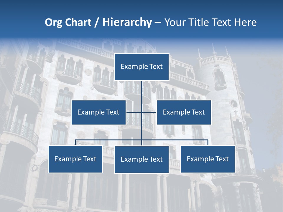 Vacation Center Spain PowerPoint Template