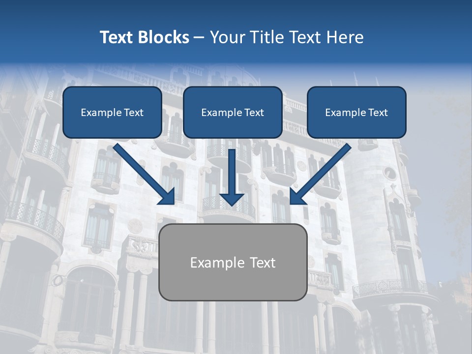 Vacation Center Spain PowerPoint Template