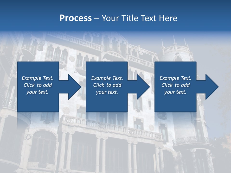 Vacation Center Spain PowerPoint Template