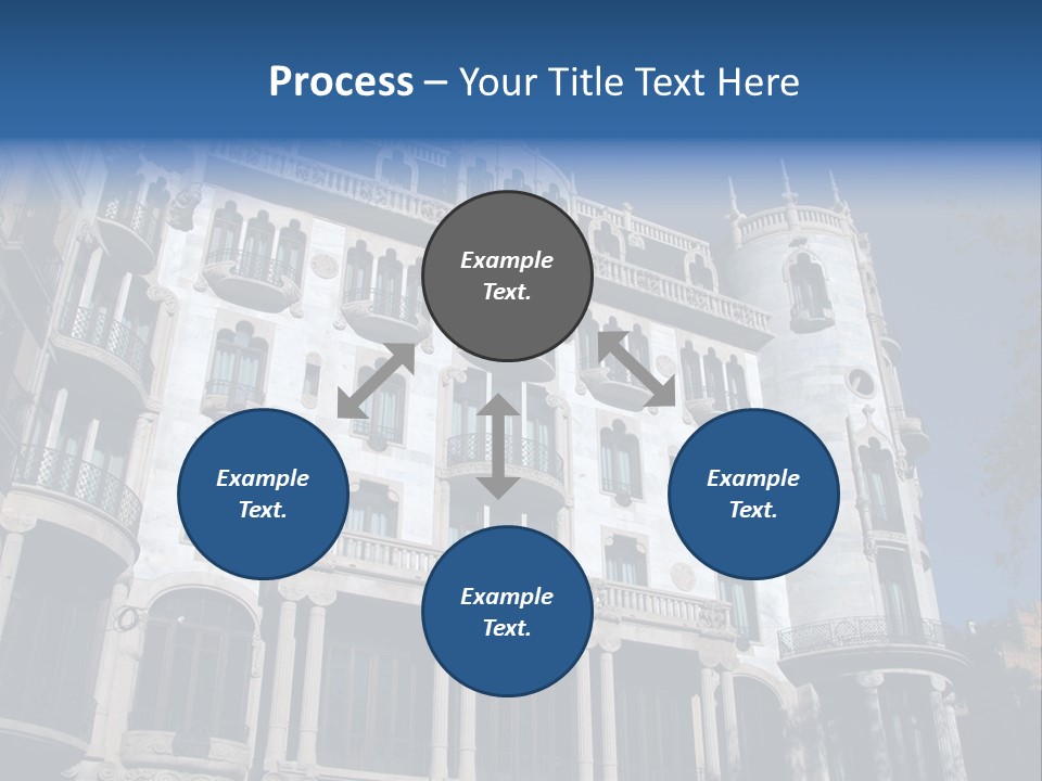 Vacation Center Spain PowerPoint Template