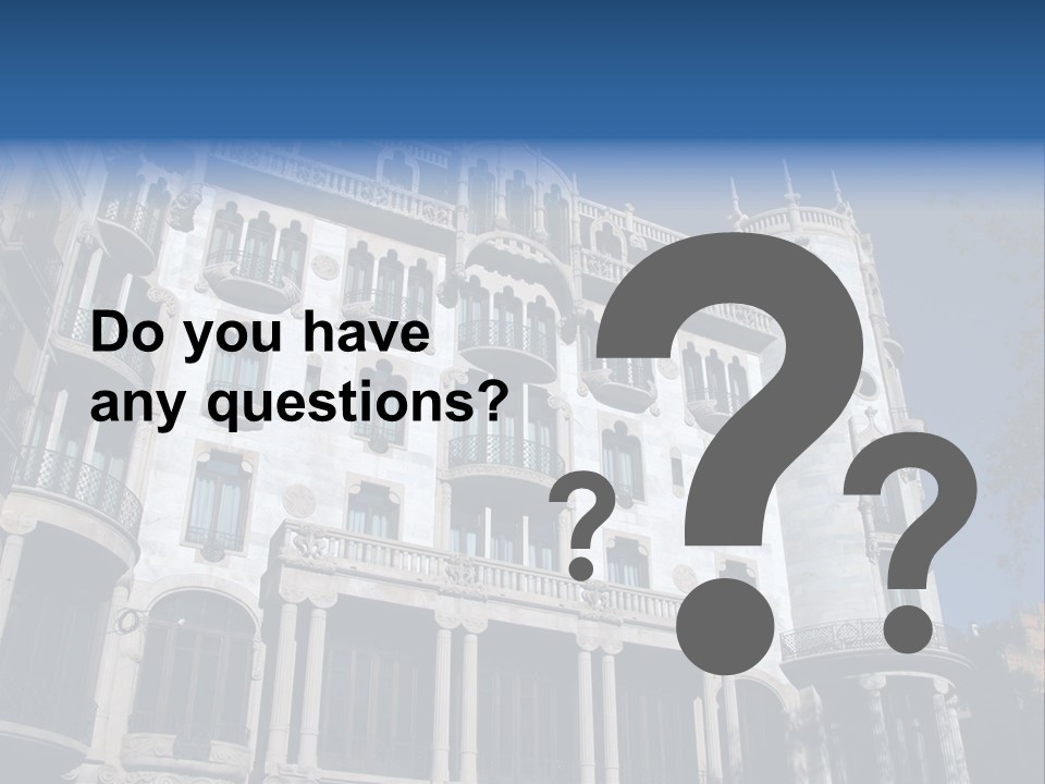 Vacation Center Spain PowerPoint Template