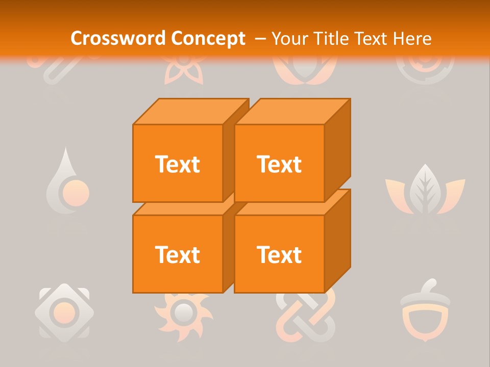 Spring Designer Water PowerPoint Template