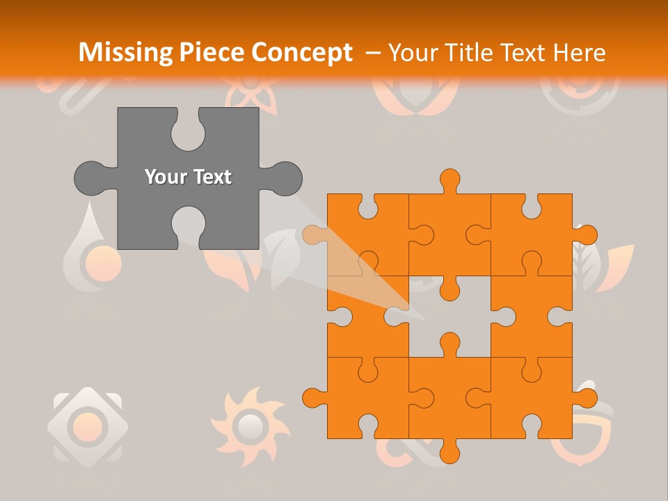 Spring Designer Water PowerPoint Template