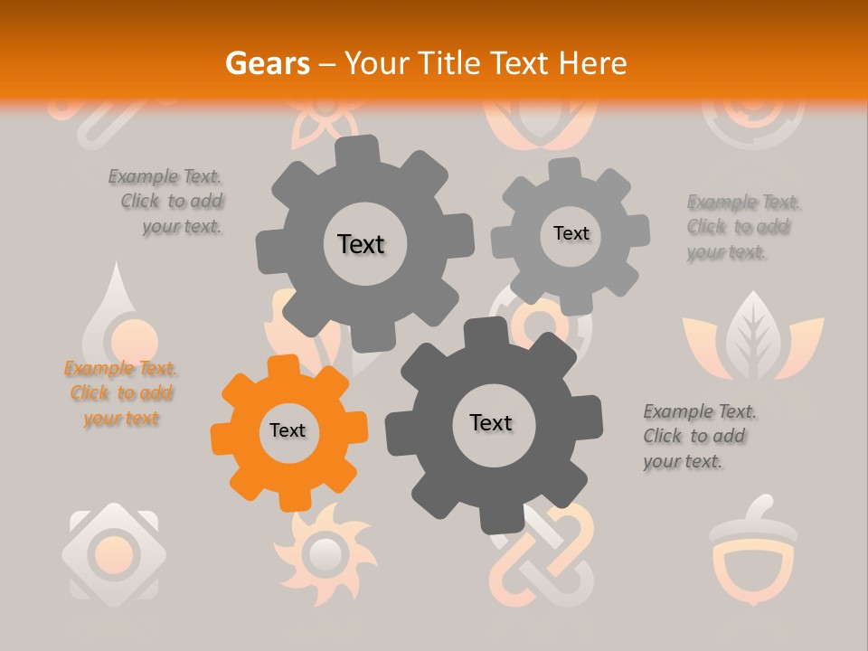 Spring Designer Water PowerPoint Template