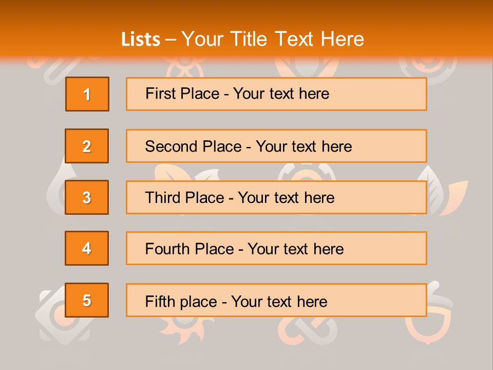 Spring Designer Water PowerPoint Template