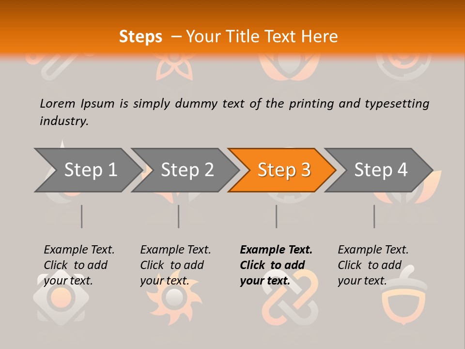 Spring Designer Water PowerPoint Template