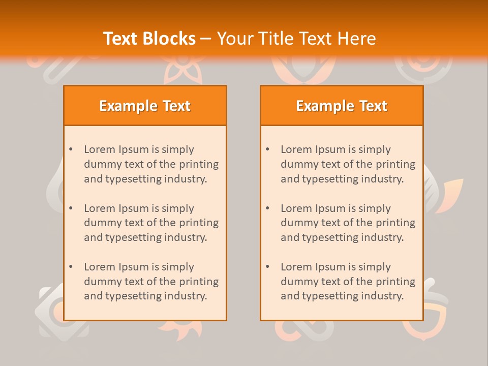 Spring Designer Water PowerPoint Template