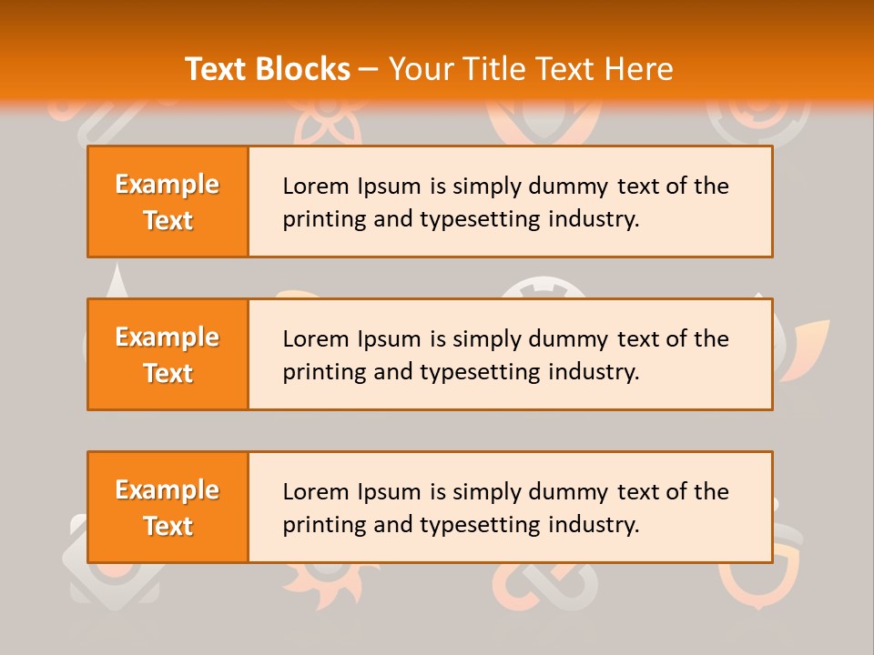 Spring Designer Water PowerPoint Template