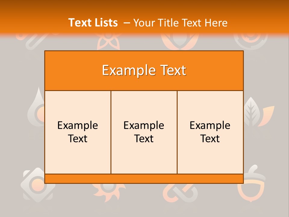 Spring Designer Water PowerPoint Template