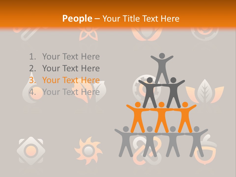 Spring Designer Water PowerPoint Template