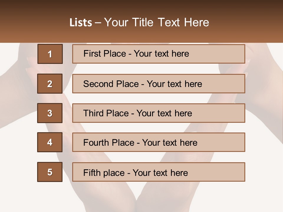 Insurance Gesture Abstract PowerPoint Template
