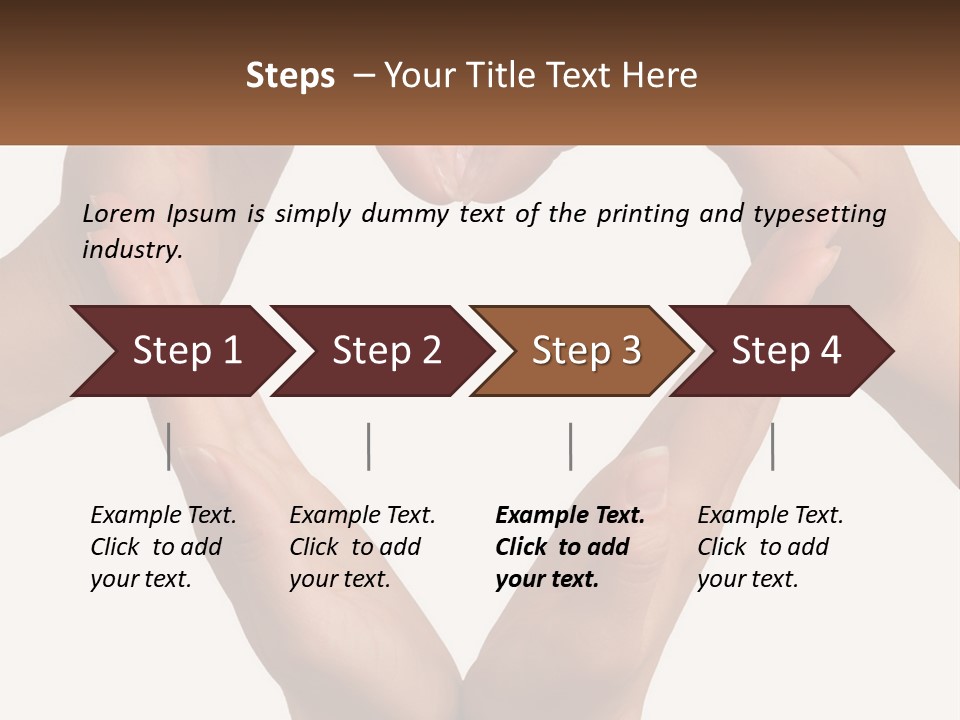 Insurance Gesture Abstract PowerPoint Template