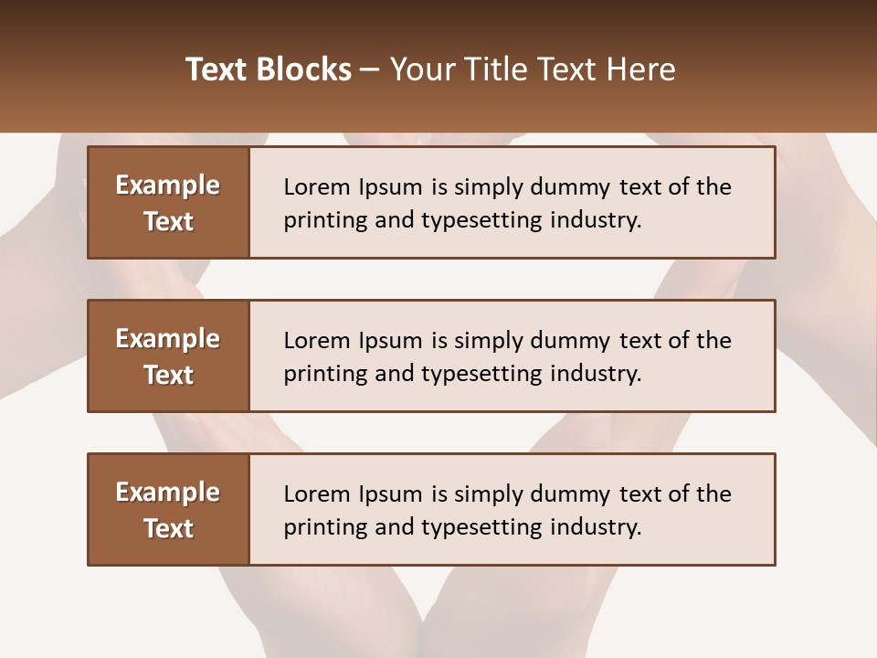 Insurance Gesture Abstract PowerPoint Template