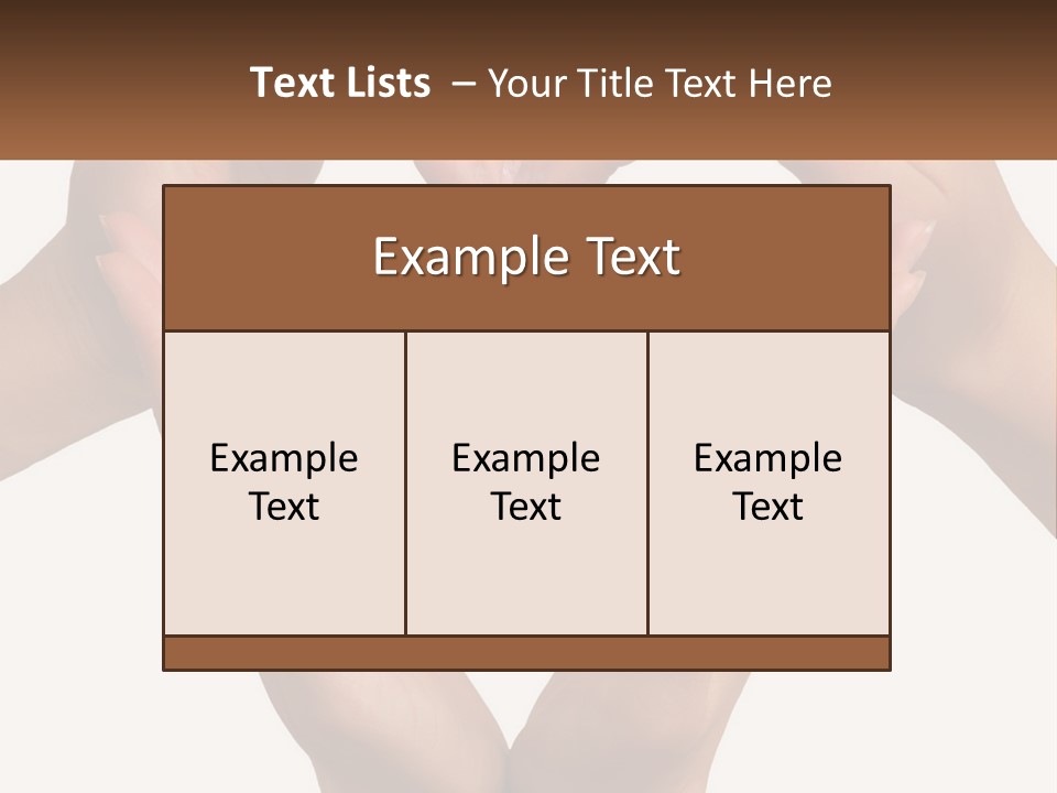 Insurance Gesture Abstract PowerPoint Template