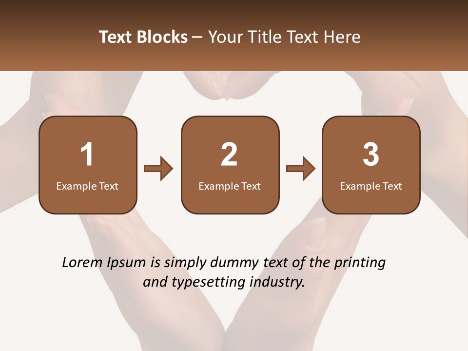 Insurance Gesture Abstract PowerPoint Template