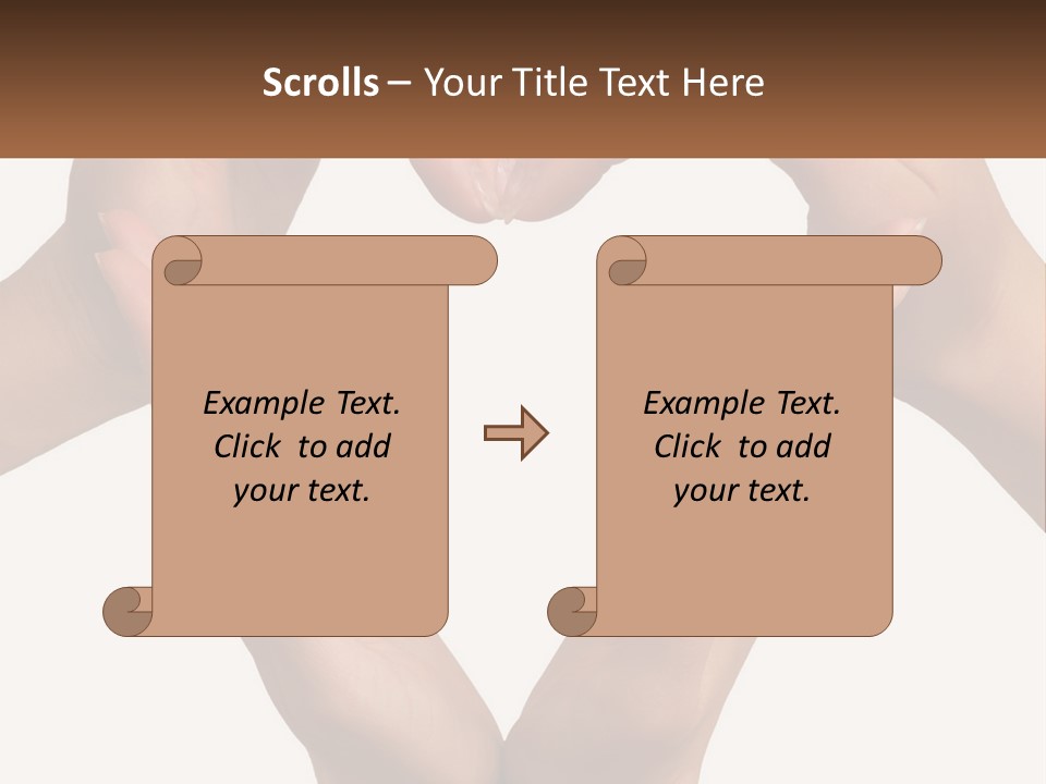 Insurance Gesture Abstract PowerPoint Template