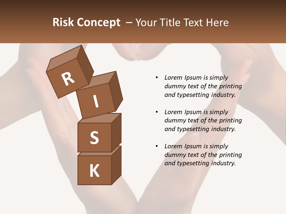 Insurance Gesture Abstract PowerPoint Template