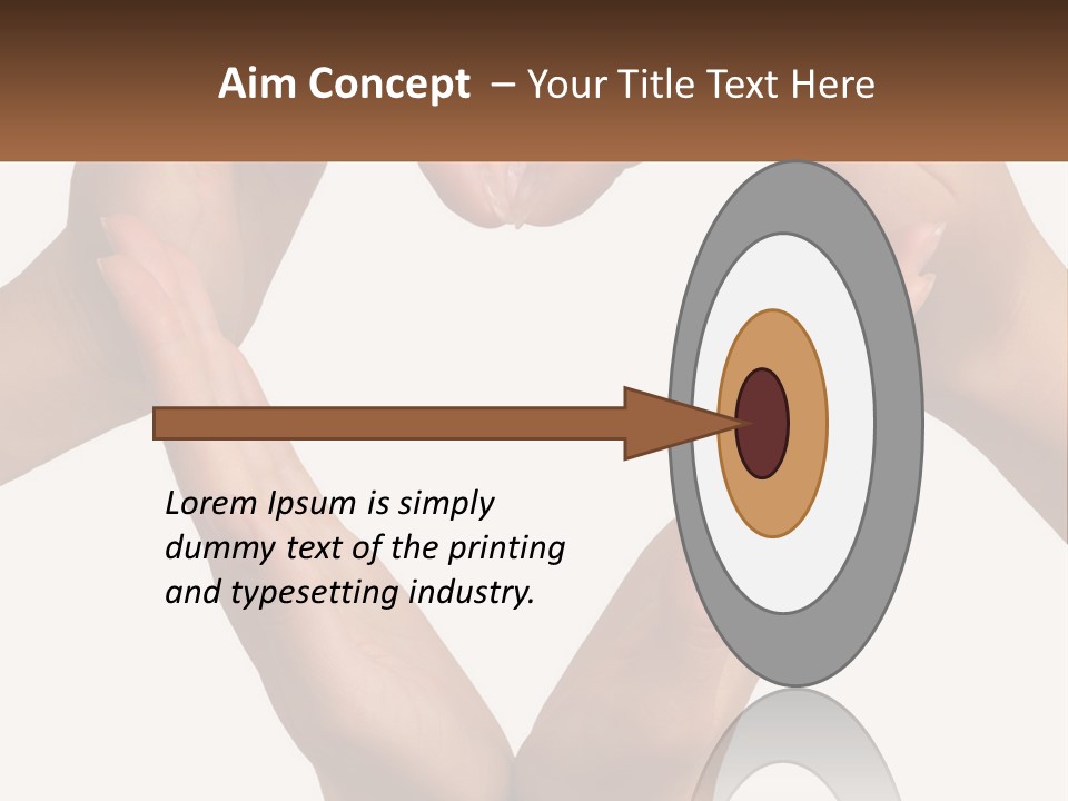 Insurance Gesture Abstract PowerPoint Template