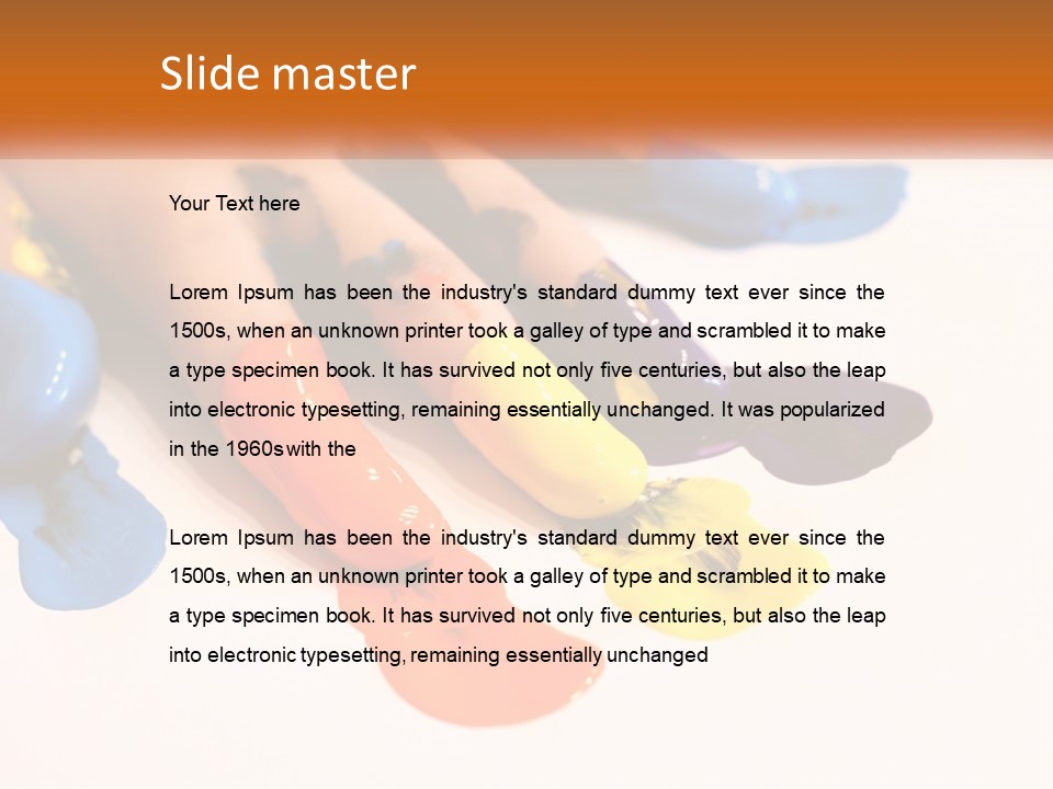 Descriptive Black Childhood PowerPoint Template