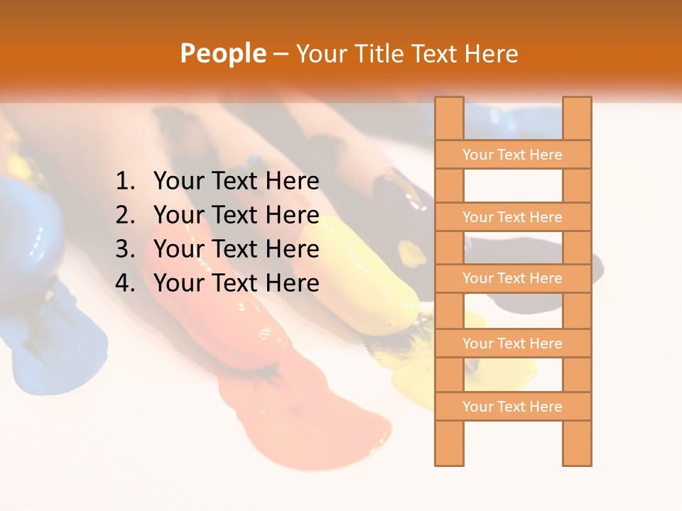 Descriptive Black Childhood PowerPoint Template