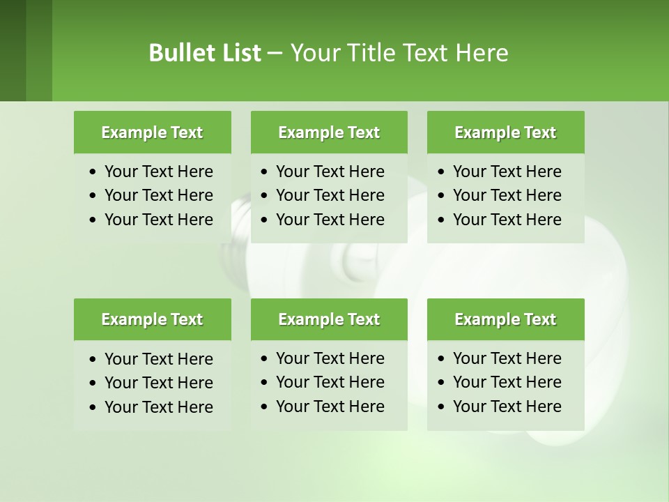 Plug Cost Environmental PowerPoint Template
