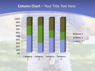 Outside Cycling Person PowerPoint Template