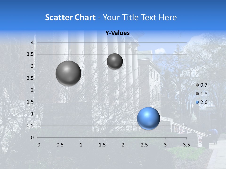 Outside Campus Lecture PowerPoint Template