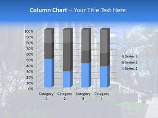 Outside Campus Lecture PowerPoint Template