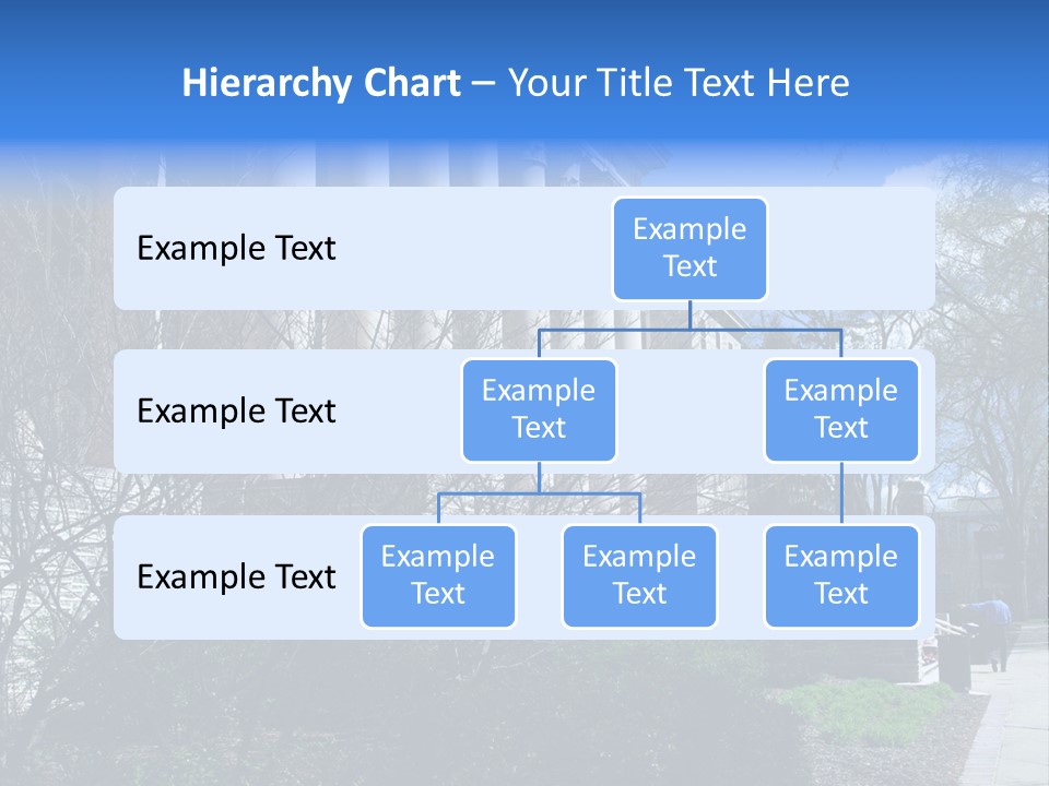 Outside Campus Lecture PowerPoint Template